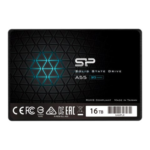 Dysk SSD Silicon Power A55 16TB 2.5" SATA3 (500/450) 3D NAND, 7mm