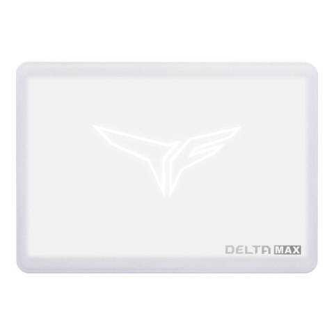 Dysk SSD Team Group T-FORCE Delta Max Lite RGB 1TB SATA III 2,5" (550/500) Biały