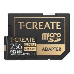 Karta pamięci Team Group T-Create Expert S.M.A.R.T microSDXC 256GB (160/150 MB/s) UHS-I U3 V30 A2