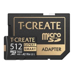 Karta pamięci Team Group T-Create Expert S.M.A.R.T microSDXC 512GB (160/150 MB/s) UHS-I U3 V30 A2