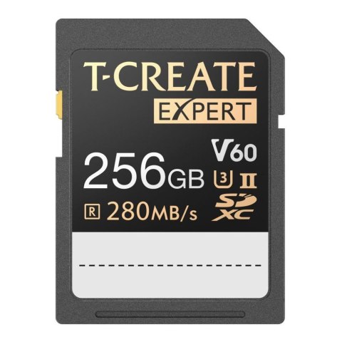 Karta pamięci Team Group T-Create Expert SDXC 256GB (280/180 MB/s) UHS-II U3 V60