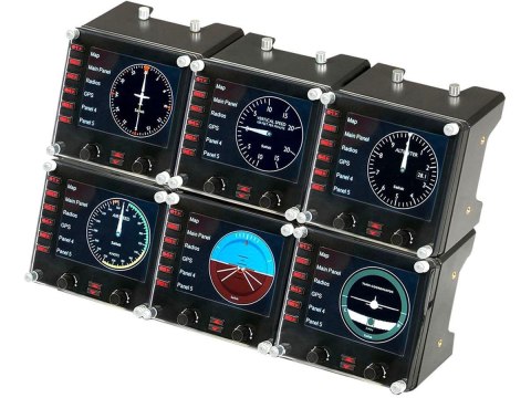 LOGITECH G SAITEK PRO FLIGHT/INSTRUMENT PANEL - USB - WW