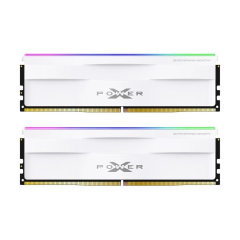 Pamięć DDR5 Silicon Power XPOWER Zenith RGB Gaming 32GB (2x16GB) 5600MHz CL40 1,25V White