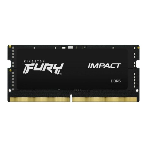 Pamięć SODIMM DDR5 Kingston Fury Impact 16GB (1x16GB) 6000MHz CL38 1,35V XMP