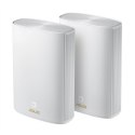 ZENWIFI AX HYBRID (XP4) AX1800/PW LINE 2 SET WHITE MESH WIFI 6