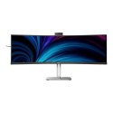 Philips 49B2U6903CH/00 monitor komputerowy 124,5 cm (49") 5120 x 1440 px Dual QHD LCD Szary