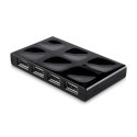 HUB 7PORT USB 2.0 QUILTED/W/ EU POWER SUPPLY