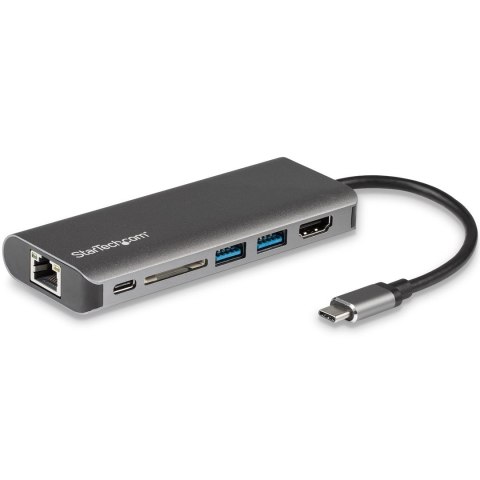 StarTech.com DKT30CSDHPD stacja dokująca Przewodowa USB 3.2 Gen 1 (3.1 Gen 1) Type-C Czarny, Szary