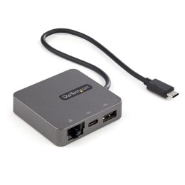 StarTech.com DKT31CHVL stacja dokująca Przewodowa USB 3.2 Gen 2 (3.1 Gen 2) Type-C Czarny, Srebrny