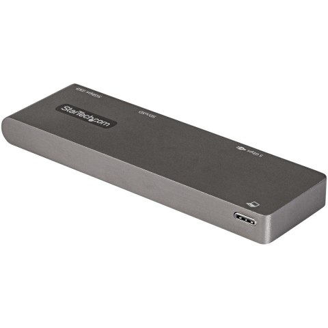 StarTech.com DKT30CMHSDPD stacja dokująca Dokujący USB 3.2 Gen 1 (3.1 Gen 1) Type-C Czarny, Szary