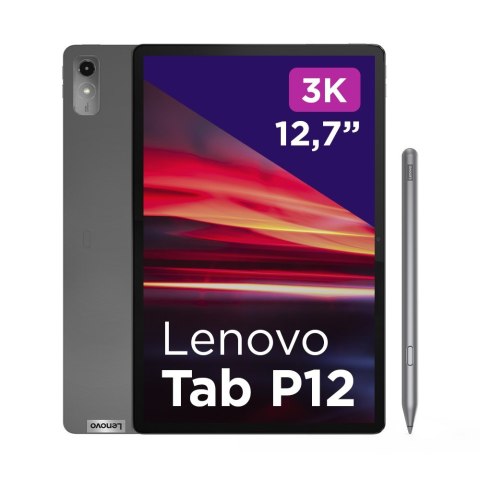 Lenovo Tab P12 MediaTek Dimensity 7050 12.7" 3K LTPS 400nits 60Hz 8/128GB Arm Mali-G68 Android Storm Grey