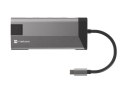 NATEC MULTIPORT FOWLER PLUS USB-C, HDMI 4K, RJ45