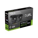 Asus ASUS Dual GeForce RTX 4070 SUPER EVO 12GB GDDR6X Gaming | NVIDIA | 12 GB | GeForce RTX 4070 SUPER | Pamięć GDDR6X | Ilość p