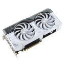 Asus Dual GeForce RTX 4070 SUPER White OC Edition 12GB GDDR6X | NVIDIA | 12 GB | GeForce RTX 4070 SUPER | Pamięć GDDR6X | Ilość 