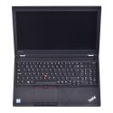 LENOVO ThinkPad P52 i7-8850H 16GB 256SSD+500HDD 15,6" FHD(Quadro P1000) Win11pro + zasilacz UŻYWANY