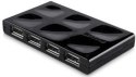 HUB 7PORT USB 2.0 QUILTED/W/ EU POWER SUPPLY