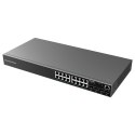 Grandstream GWN 7802 16GE 4SFP zarządzalny switch L2+ | Sieć | Przełączniki L2+