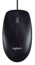 Mysz przewodowa Logitech optyczna M90 1000dpi grafitowy (WYPRZEDAŻ)