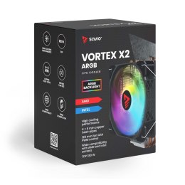 SAVIO CHŁODZENIE CPU VORTEX X2 ARGB