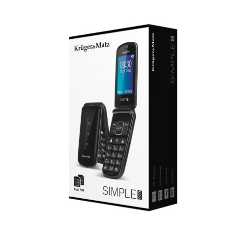 KRUGER & MATZ TELEFON DLA SENIORA SIMPLE 929