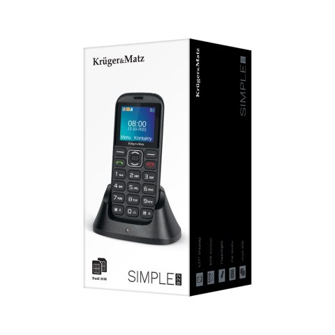 KRUGER & MATZ TELEFON GSM SENIOR SIMPLE 922 4G