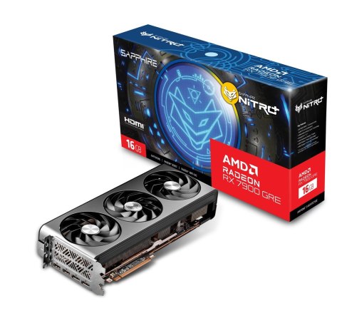 NITRO+AMD RADEON RX7900 GRE GAM/OC 16GB GDDR6 DUAL HDMI DUAL DP