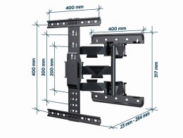 TV SET ACC WALL MOUNT 32-65