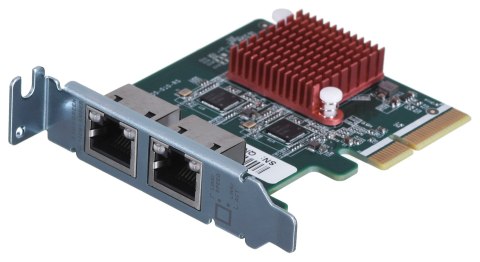 Qnap QXG-2G2T-I225, 2 x 2.5GbE, PCIe Gen2 x1, Low-profile