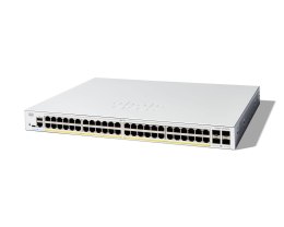 Cisco C1300-48P-4X łącza sieciowe Zarządzany L2/L3 Gigabit Ethernet (10/100/1000) Biały