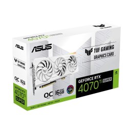 Karta graficzna ASUS TUF Gaming GeForce RTX 4070 Ti SUPER BTF White OC Edition 16GB GDDR6X