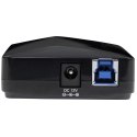 StarTech.com ST53004U1C huby i koncentratory USB 3.2 Gen 1 (3.1 Gen 1) Type-B 5000 Mbit/s Czarny