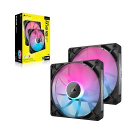 Corsair iCUE LINK RX140 RGB Obudowa komputera Wentylator 14 cm Czarny 2 szt.