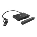 Lindy 43359 stacja dokująca do dysków twardych USB 3.2 Gen 2 (3.1 Gen 2) Type-C Czarny