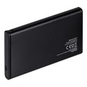 Obudowa GEMBIRD EE2-U2S-5 (2.5"; USB 2.0; Aluminium; kolor czarny)