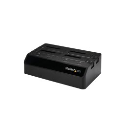 StarTech.com SDOCK4U33 stacja dokująca do dysków twardych USB 3.2 Gen 1 (3.1 Gen 1) Type-B Czarny