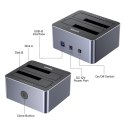 UNITEK STACJA KLONUJĄCA DYSKI 2X SATA 2,5"/3,5" USB 5GBPS