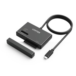 Unitek Mostek USB-C na dyski SATA i M.2 MVMe