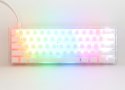 Ducky One 3 Aura White Mini klawiatura Gaming USB QWERTY Amerykański międzynarodowy Biały