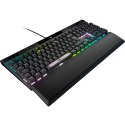 Corsair K70 MAX klawiatura Gaming USB US English Czarny