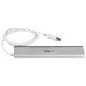 StarTech.com ST73007UA huby i koncentratory USB 3.2 Gen 1 (3.1 Gen 1) Type-A 5000 Mbit/s Srebrny, Biały