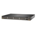 Aruba 6200F 48G Class4 PoE 4SFP+ 370W Zarządzany L3 Gigabit Ethernet (10/100/1000) Obsługa PoE 1U Czarny