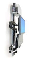 Ergotron LX WALLMOUNT SYSTEM W/CPU HOLD/MED SILV CPU HOLD 32IN 2.3-11KG