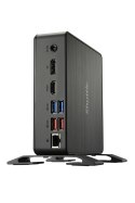 Shuttle NC40U5 komputer typu barebone 0.84L sized PC Czarny i5-1235U Intel SoC