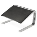 StarTech.com LTSTND stojak na laptop Podstawka na notebooka Czarny, Srebrny 43,2 cm (17")