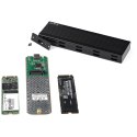 StarTech.com SM2E1BMU31C obudowa do dysków twardych Obudowa SSD Czarny M.2