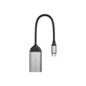 HYPER HD-H8K USB Type-C HDMI Stal nierdzewna