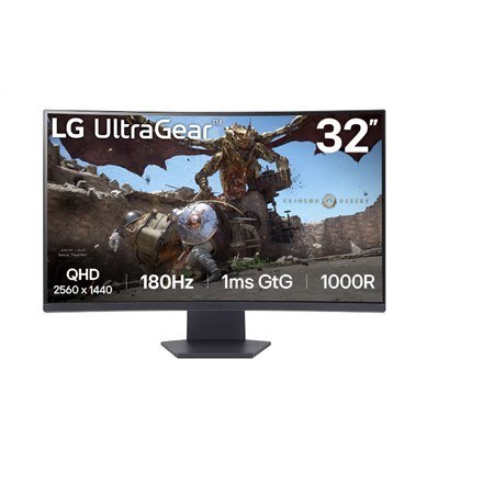 MONITOR LCD 32" VA/32GS60QC-B LG