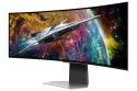 Samsung G95SC monitor komputerowy 124,5 cm (49") 5120 x 1440 px Dual QHD OLED Srebrny