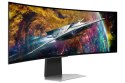 Samsung G95SC monitor komputerowy 124,5 cm (49") 5120 x 1440 px Dual QHD OLED Srebrny