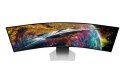 Samsung G95SC monitor komputerowy 124,5 cm (49") 5120 x 1440 px Dual QHD OLED Srebrny